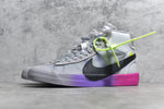 Blazer Mid Off-White Wolf Grey Serena "Queen"