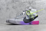 Blazer Mid Off-White Wolf Grey Serena "Queen"