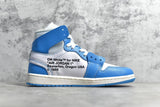 Jordan 1 Retro High Off-White University Blue