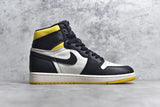 Jordan 1 Retro High "Not for Resale" Varsity Maize