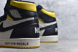 Jordan 1 Retro High "Not for Resale" Varsity Maize